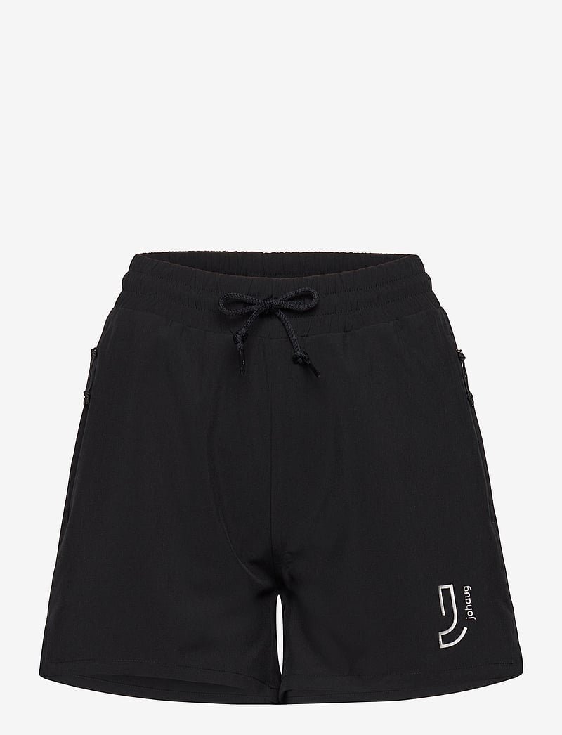 Johaug - Strut Microfiber Shorts - löparshorts - tblck - 1