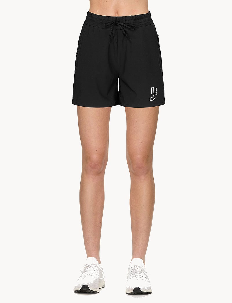 Johaug - Strut Microfiber Shorts - löparshorts - tblck - 4