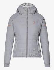 Johaug - Zone Primaloft Jacket - skijakker - light grey - 0
