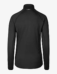 Johaug - Elemental Half Zip - langarmshirts - black - 1