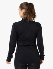 Johaug - Elemental Half Zip - långärmade tröjor - black - 3
