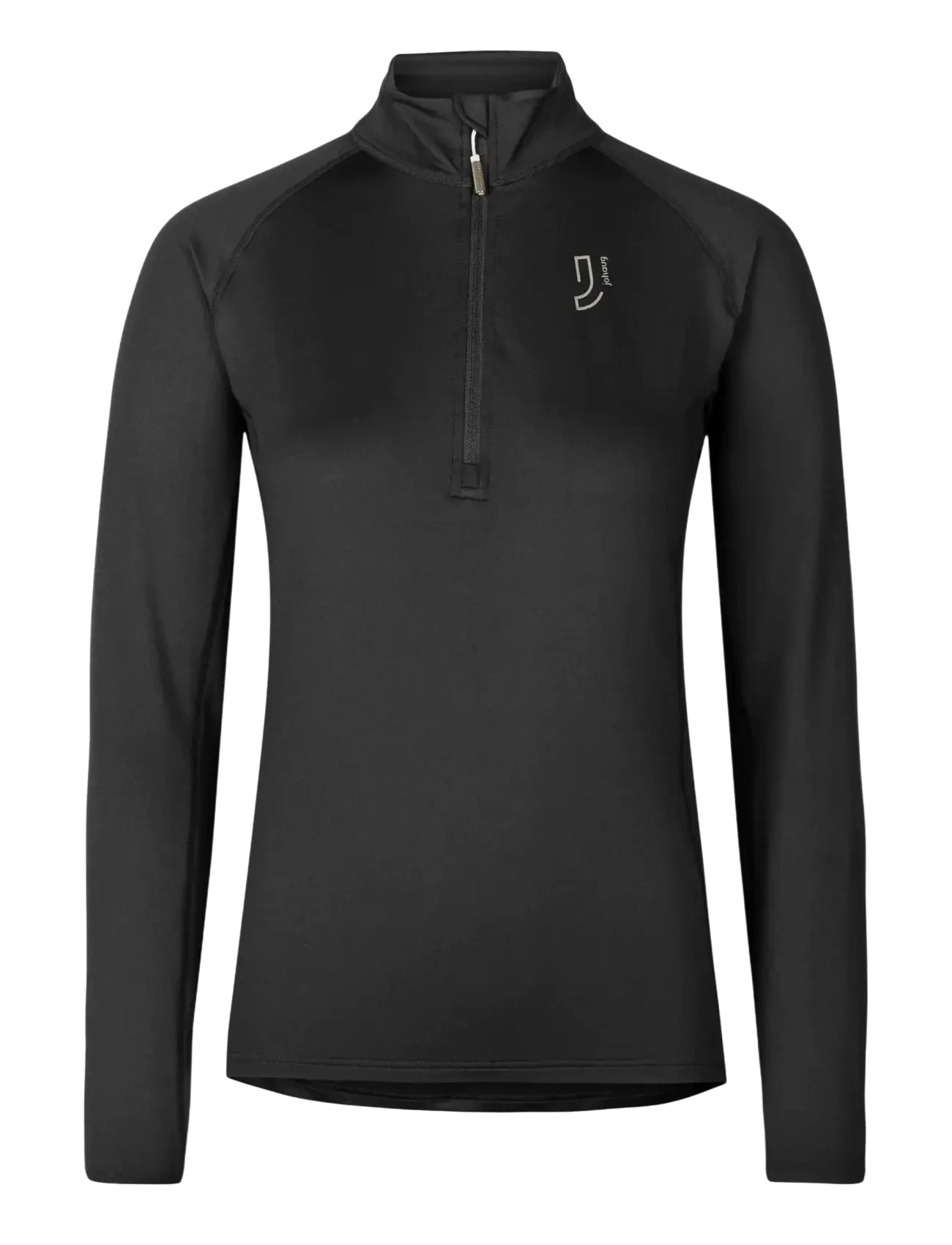 Johaug Elemental Half Zip, XS, Black, T-Shirts & Toppe > Langærmede, Dame