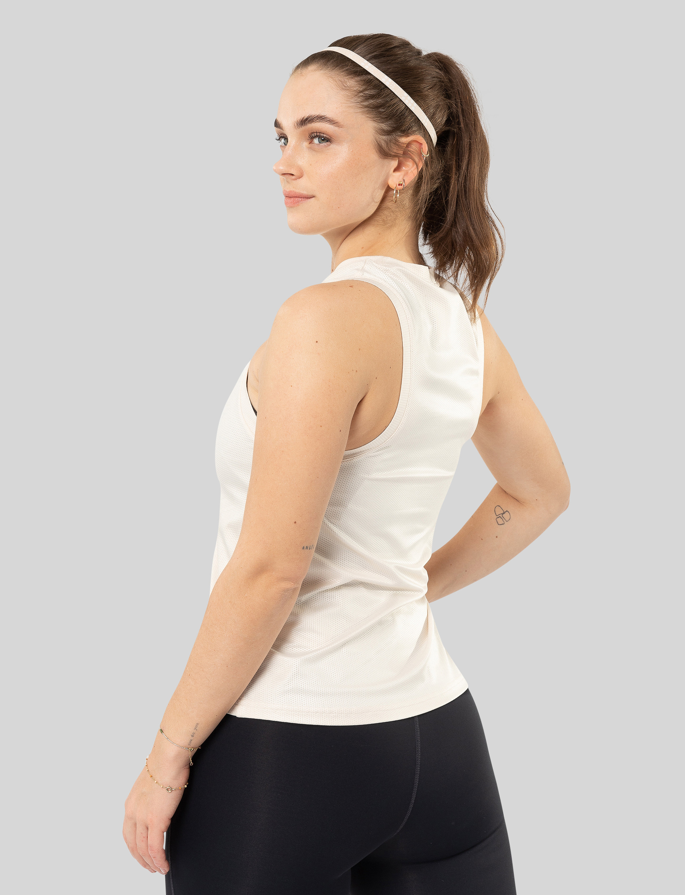 Johaug - Shape Tank - light beige - 3