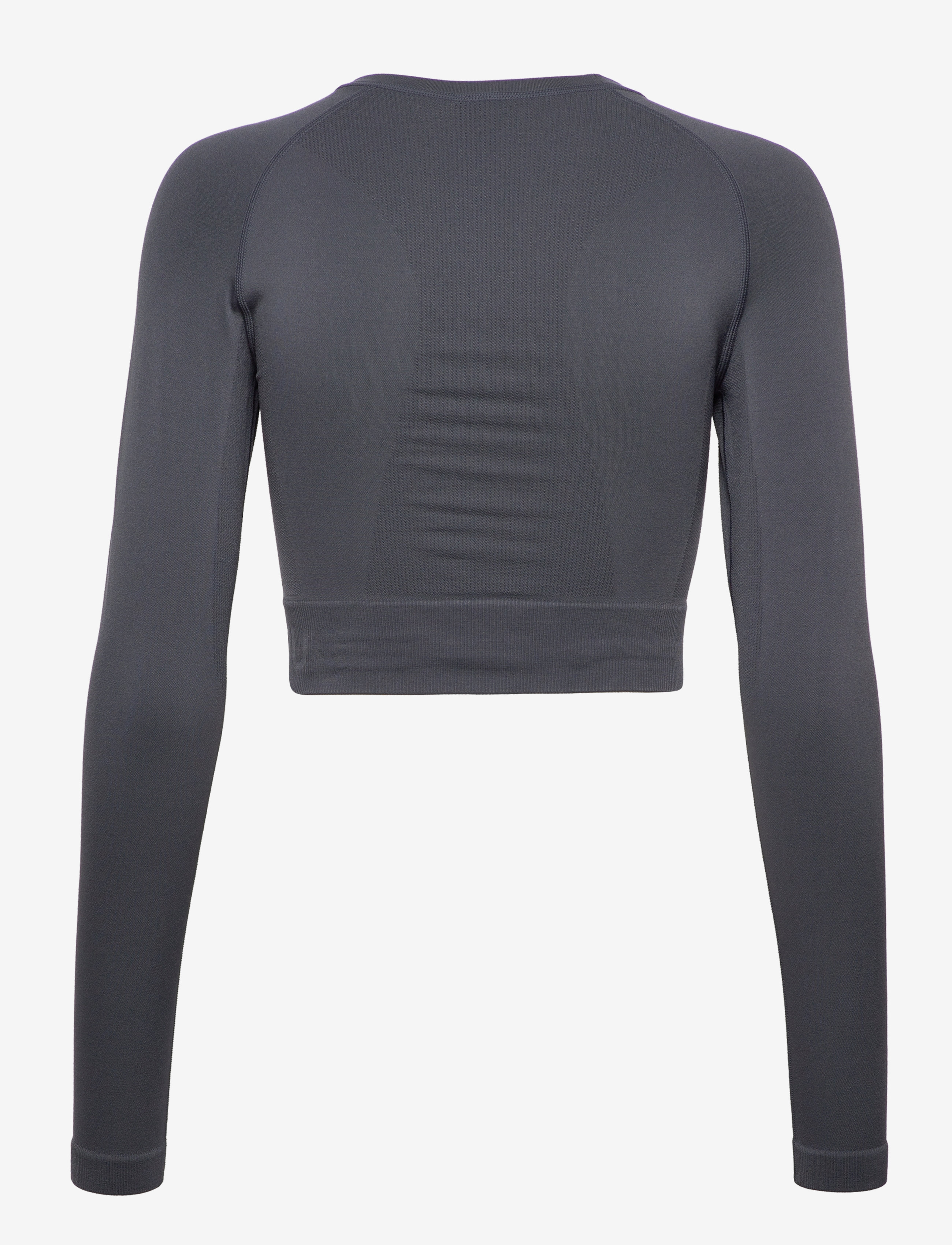 Johaug - Sculpt Seamless Crop Long Sleeve - dark blue - 1
