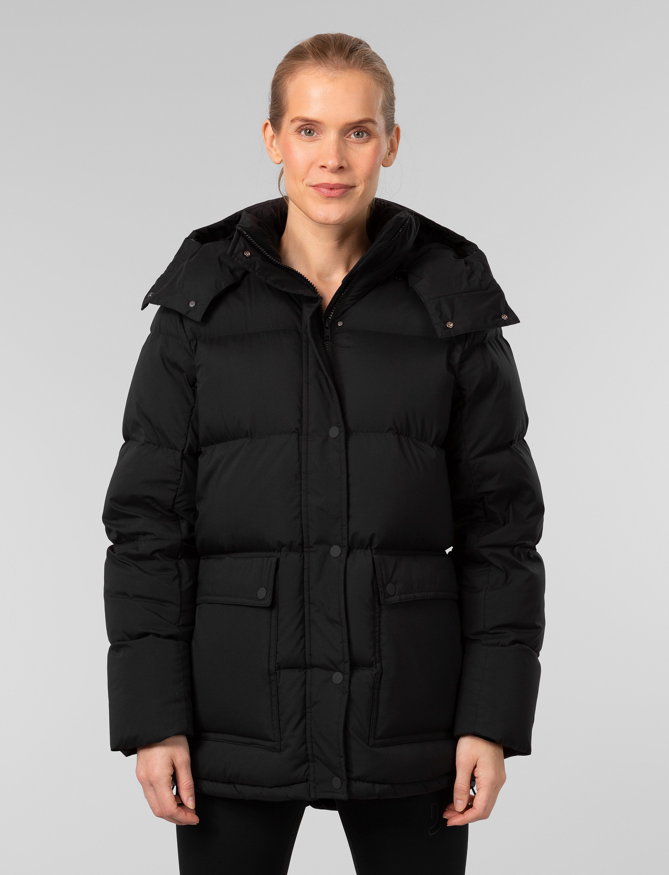 Johaug Escape Down Jacket, L, Black, Jakker > Vatteret Jakke, Dame