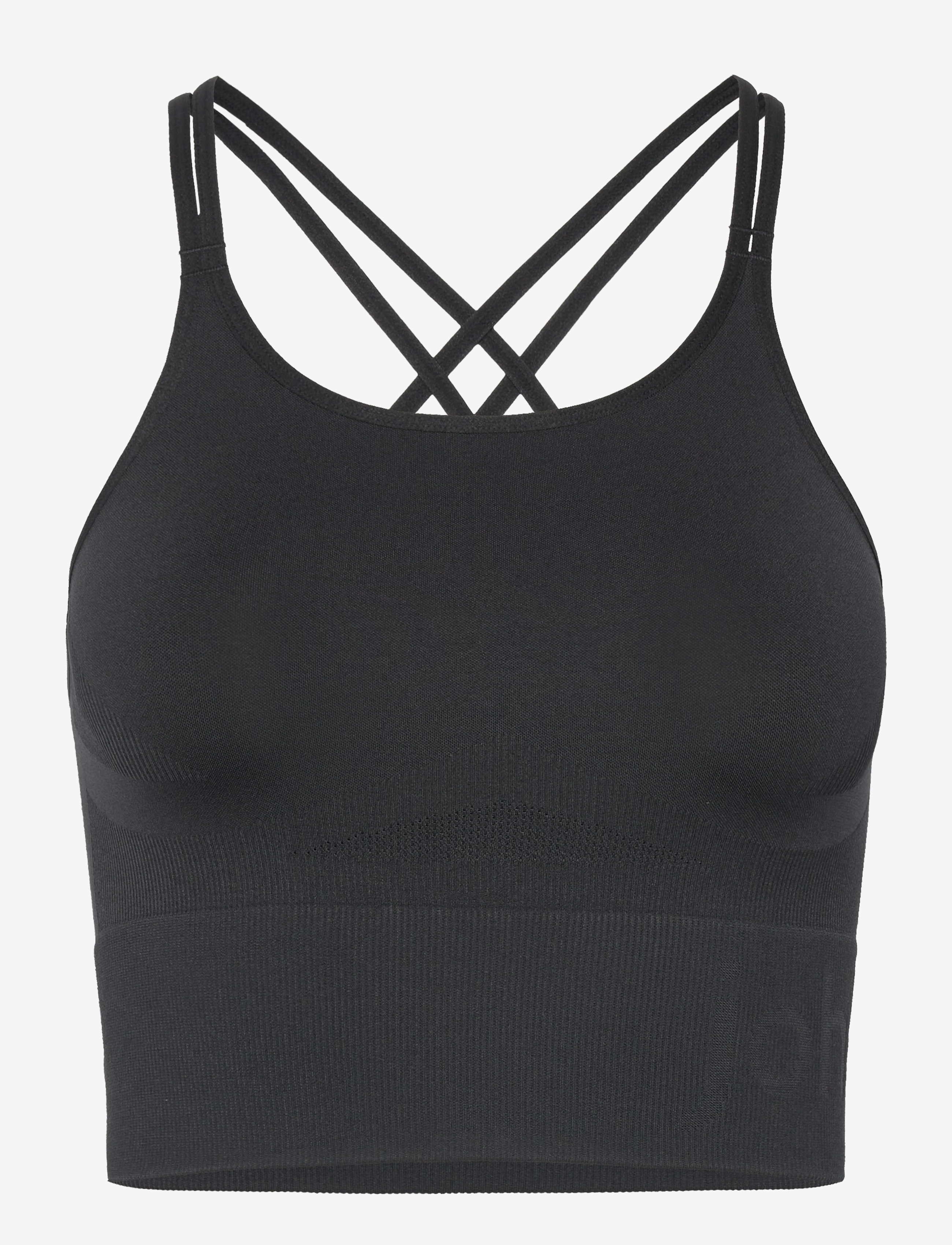 Sculpt Seamless Strap Top - BLACK