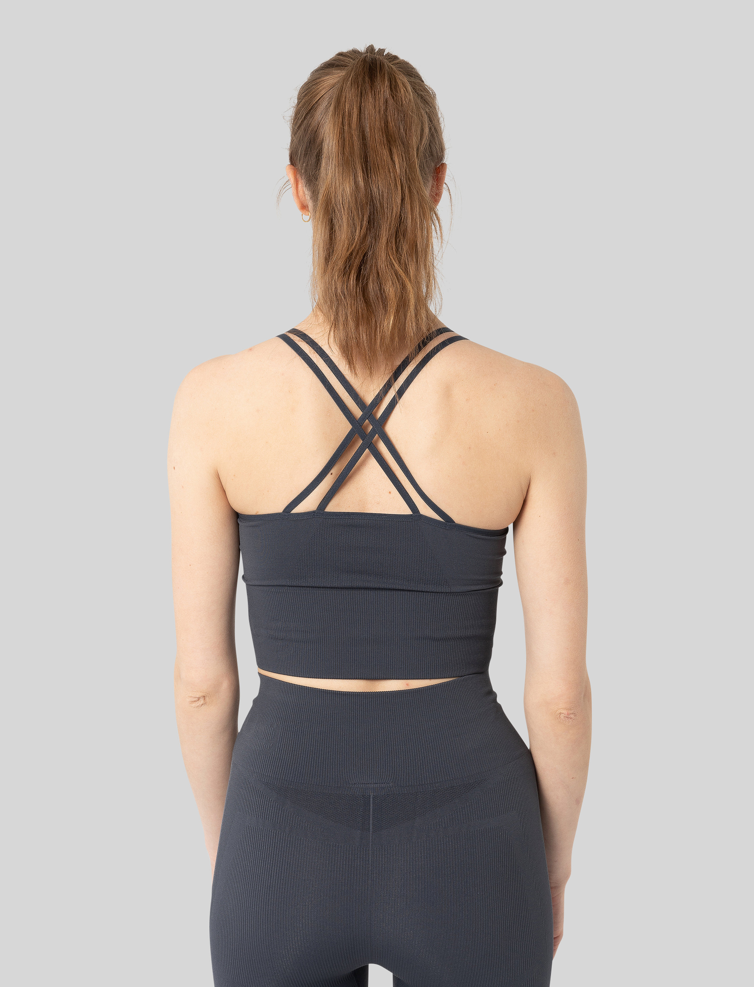 Johaug - Sculpt Seamless Strap Top - dark blue - 3