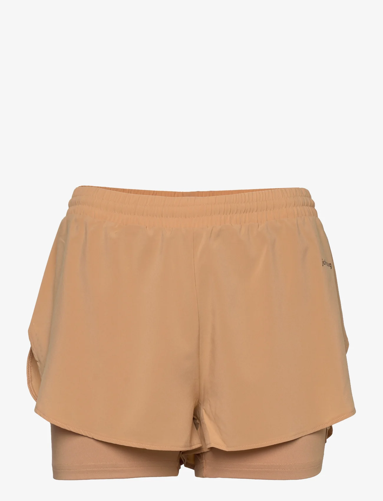Johaug - Discipline Shorts 2.0 - lühikesed spordipüksid - brown - 0