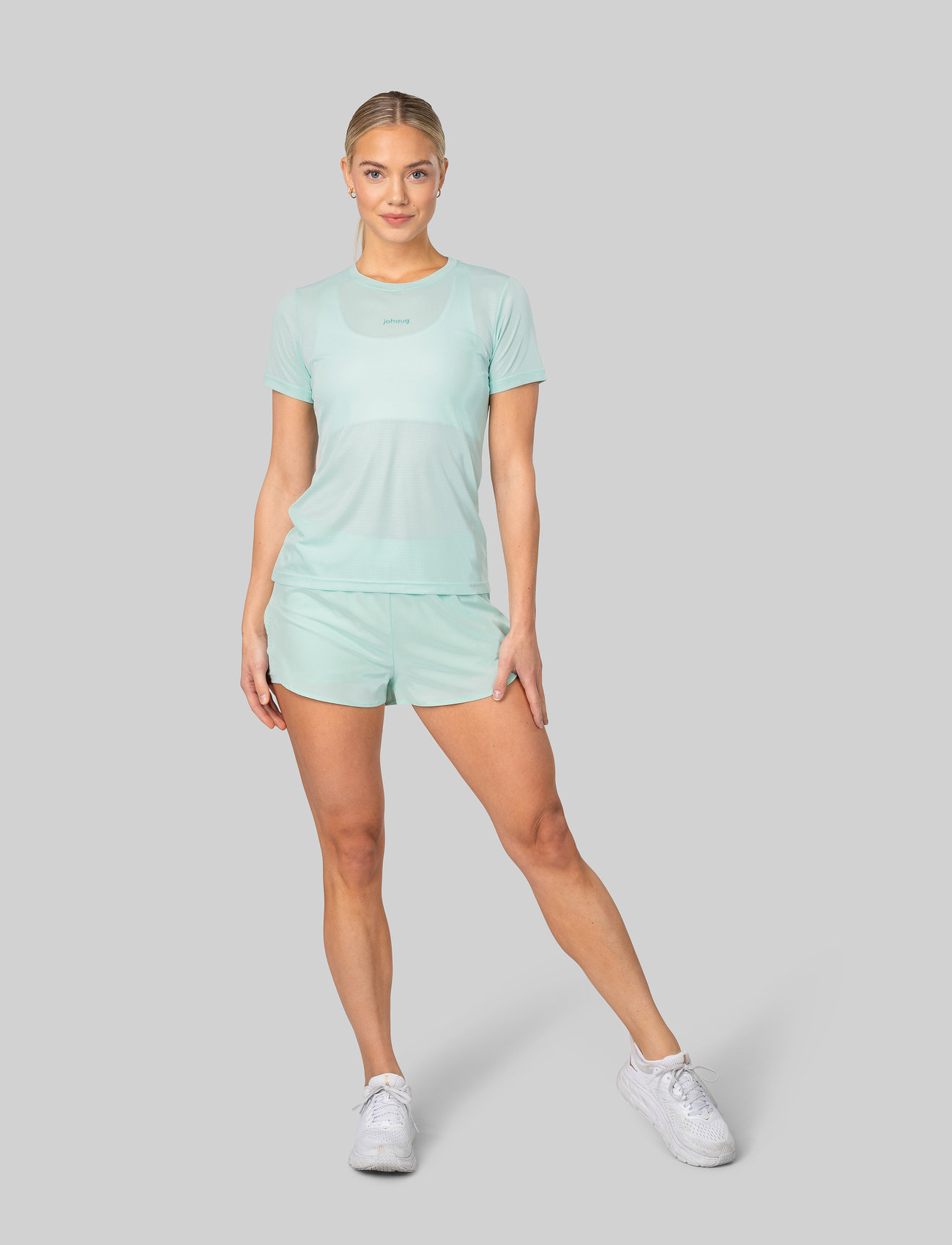 Johaug - Discipline Shorts 2.0 - lühikesed spordipüksid - mint - 1