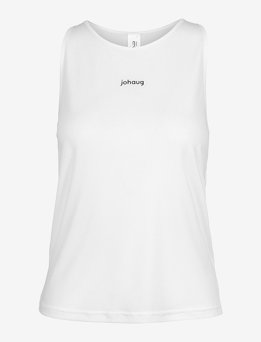 Johaug - Discipline Singlet - tank tops - white - 1
