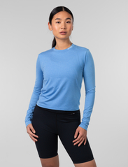 Johaug - Rupture Longsleeve - långärmade tröjor - blue - 2