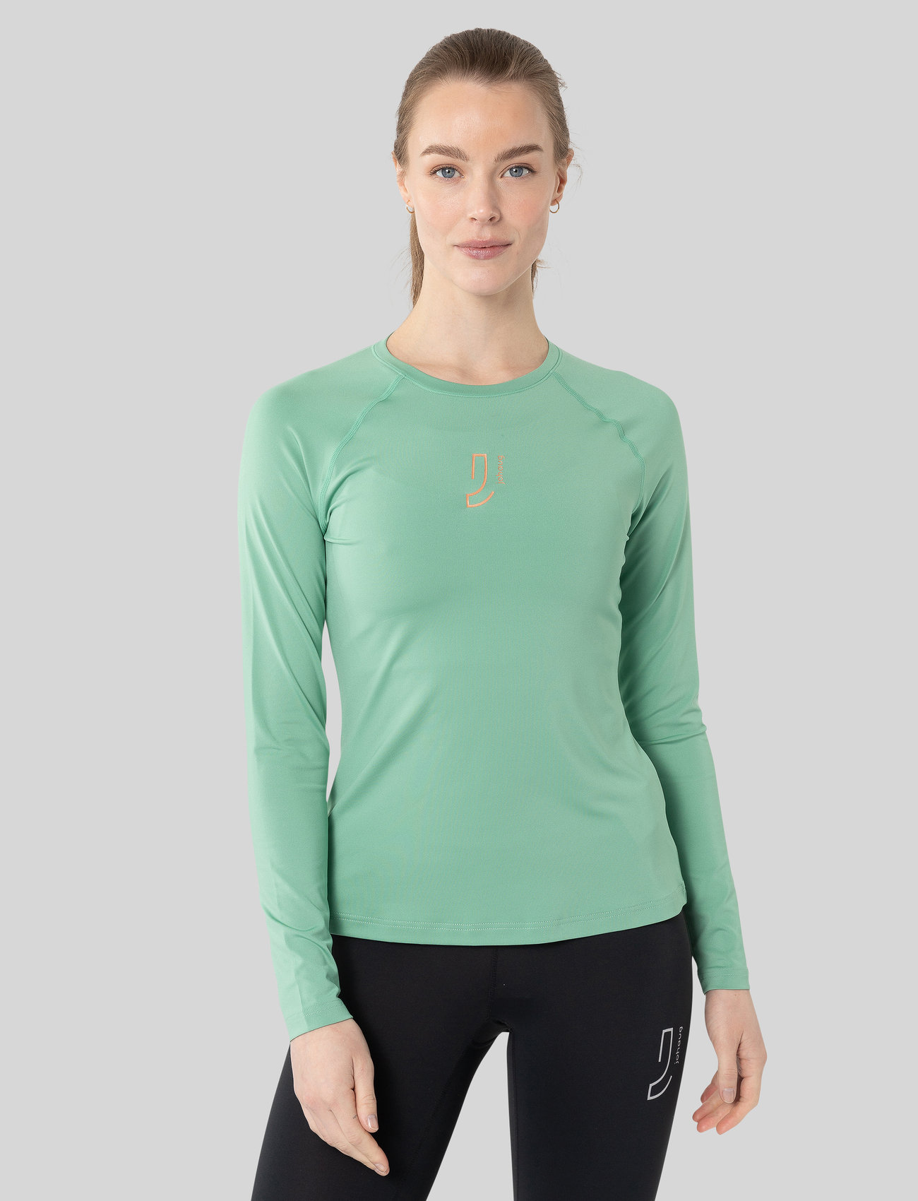 Johaug - Elemental Long Sleeve 2.0 - långärmade tröjor - green - 1