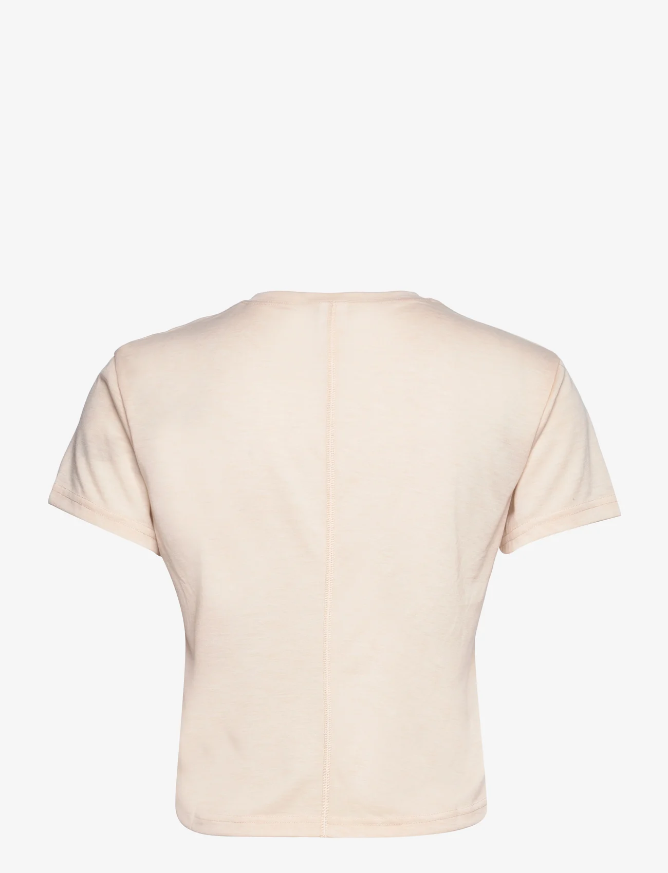 Johaug - Aerial Woolmix Tee 2.0 - t-shirts - light beige - 1