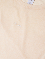 Johaug - Aerial Woolmix Tee 2.0 - t-shirts - light beige - 2