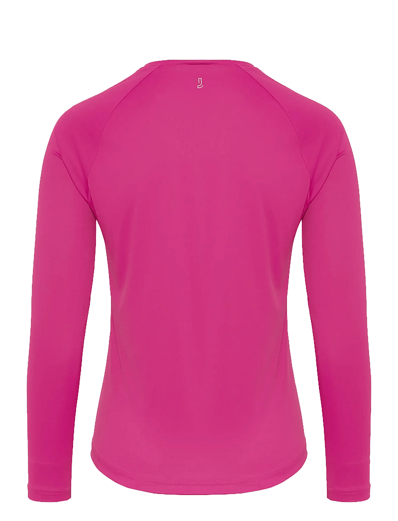 Johaug - Energy Long Sleeve - långärmade tröjor - berry - 1