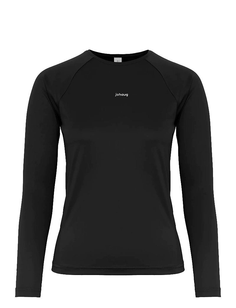Johaug - Energy Long Sleeve - longsleeved tops - cblck - 0