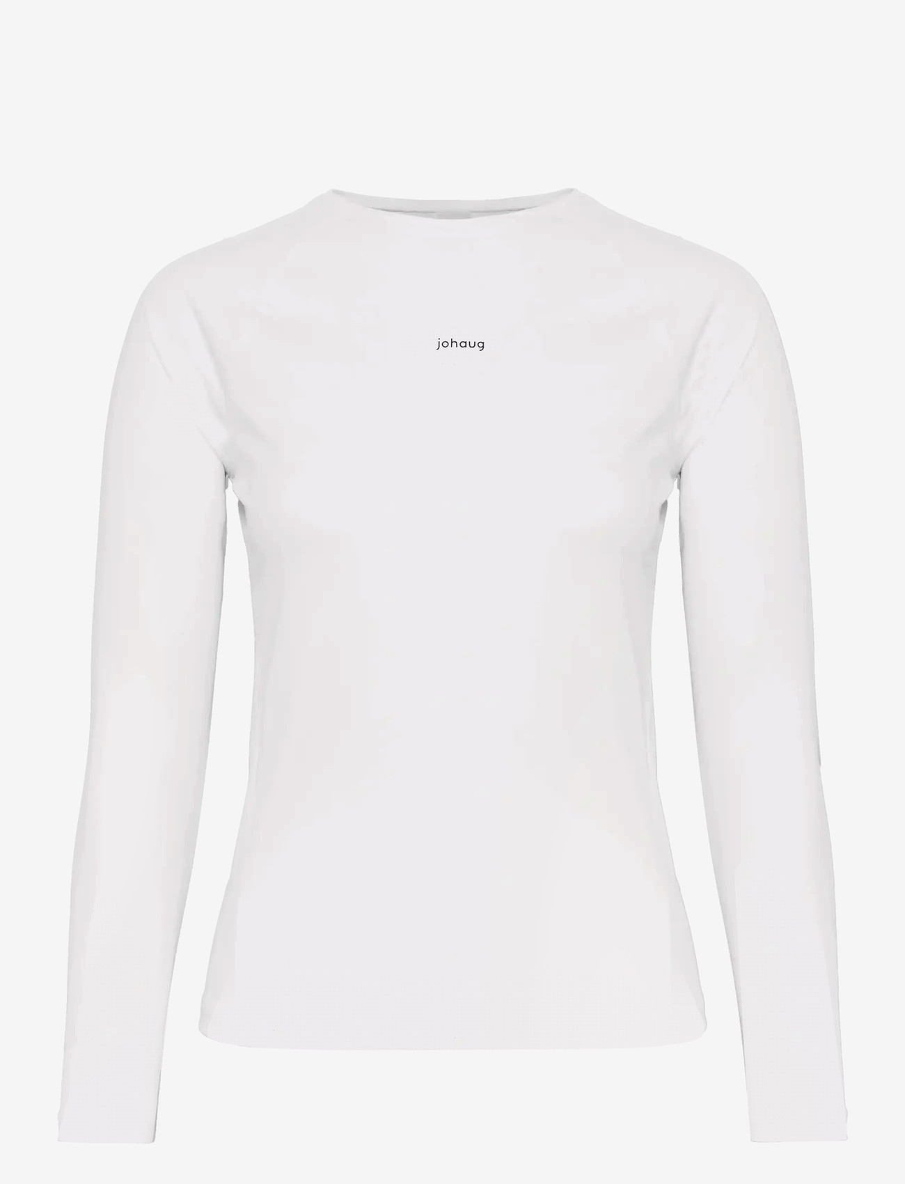 Johaug - Energy Long Sleeve - pikkade varrukatega alussärgid - white - 0