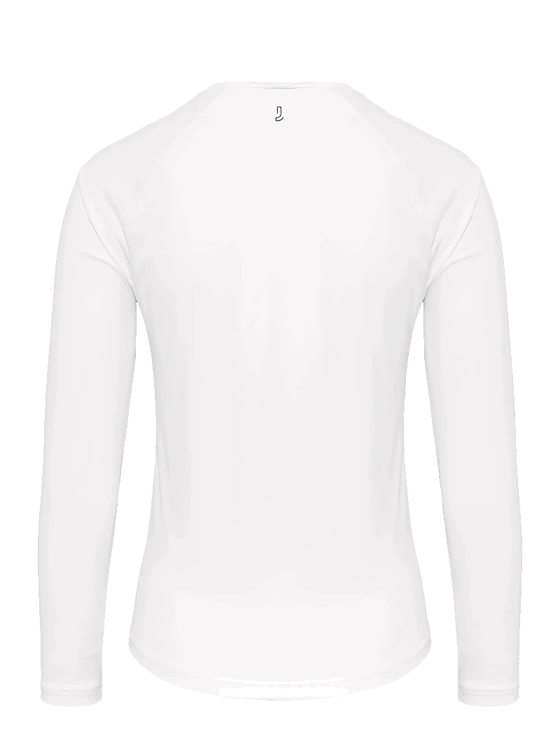 Johaug - Energy Long Sleeve - pikkade varrukatega alussärgid - white - 1
