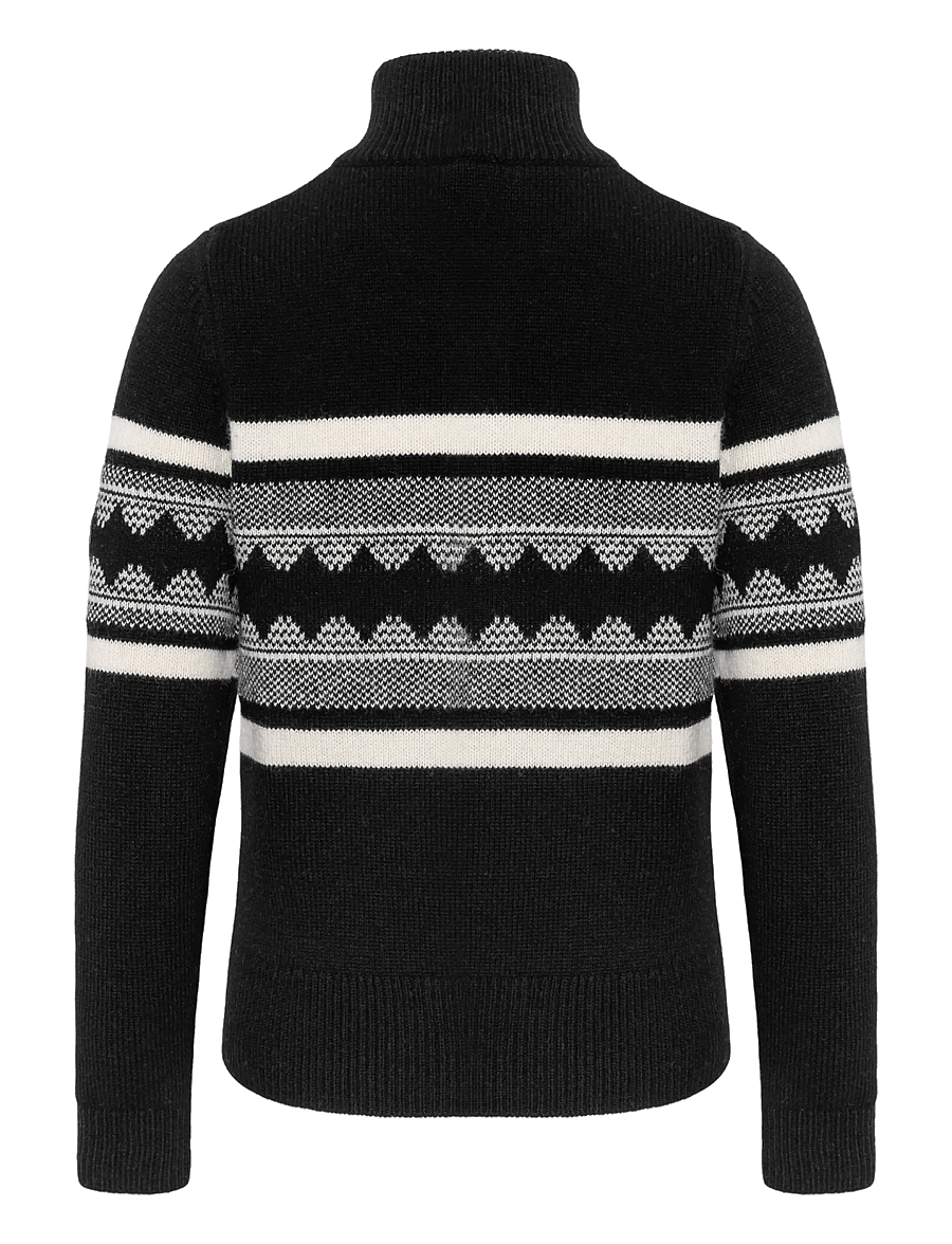 Johaug - Connect Woolmix Half Zip - dressipluusid ja pusad - cblck - 1