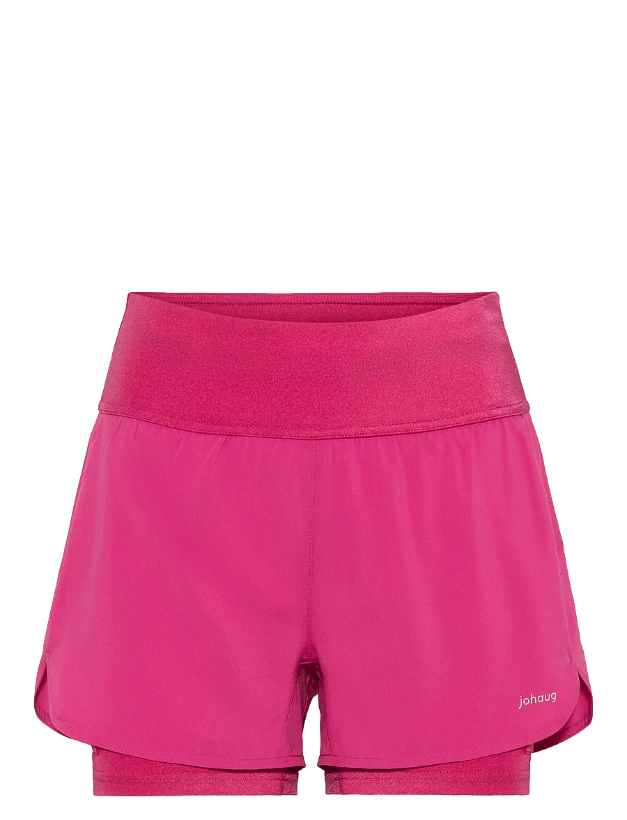 Johaug - Impact Shorts 2 in 1 - träningsshorts - berry - 0