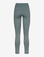 Johaug - Vision Wool Seamless Running Tights - seamless tights - green/blue - 3