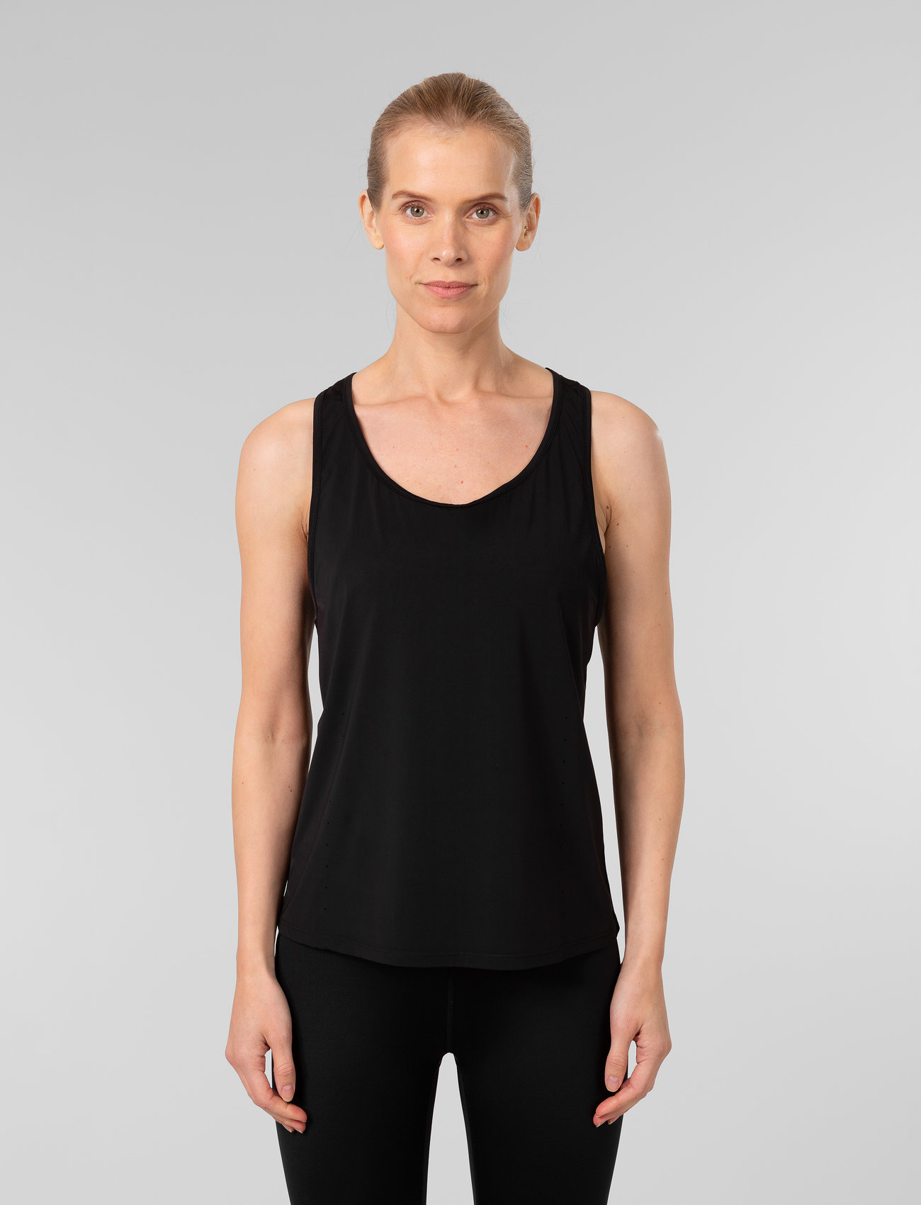 Johaug - Elevated Performance Singlet - t-shirt & tops - black - 1