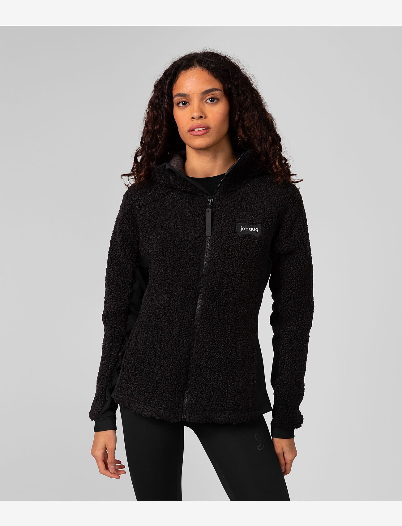 Johaug - Sway Pile Jacket 2.0 - mid layer jackets - cblck - 2
