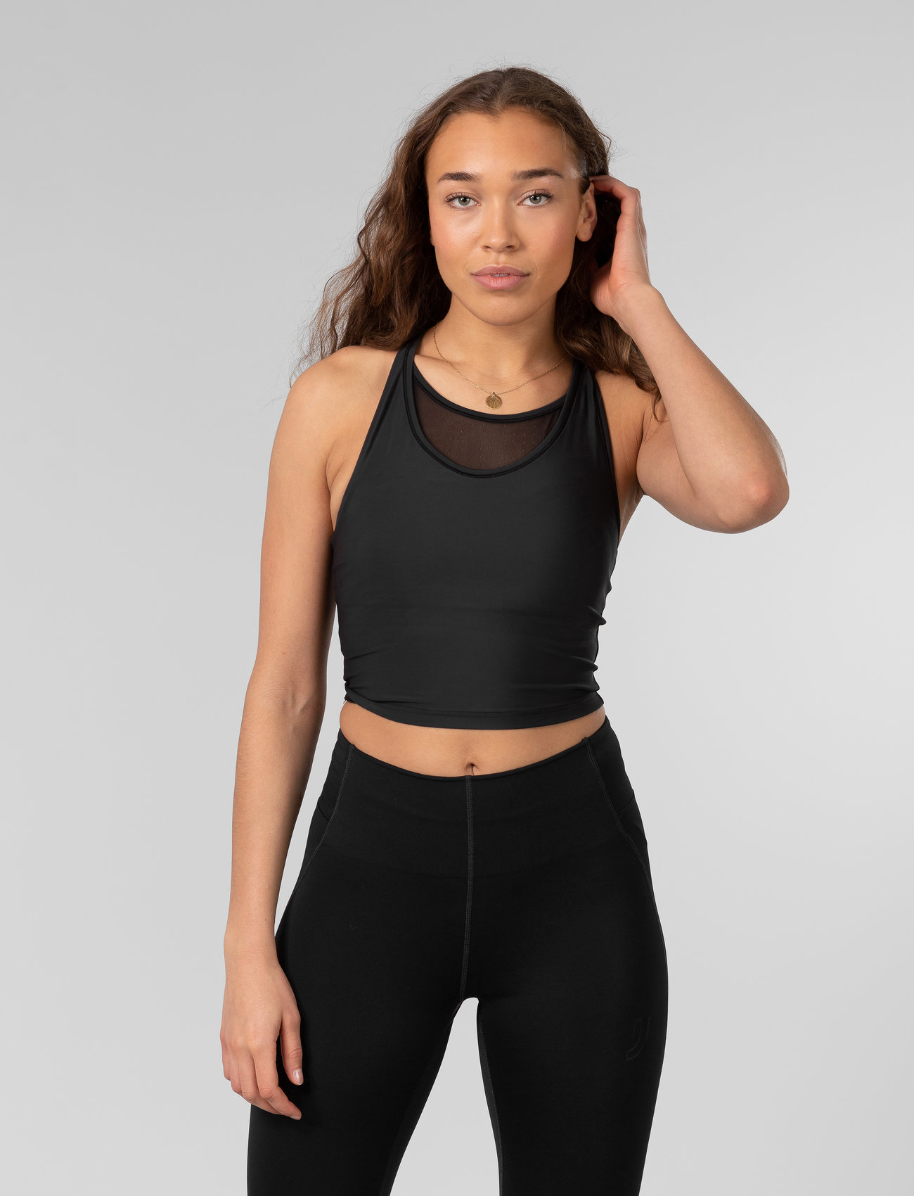 Johaug - Shape Top - tank tops - black - 1