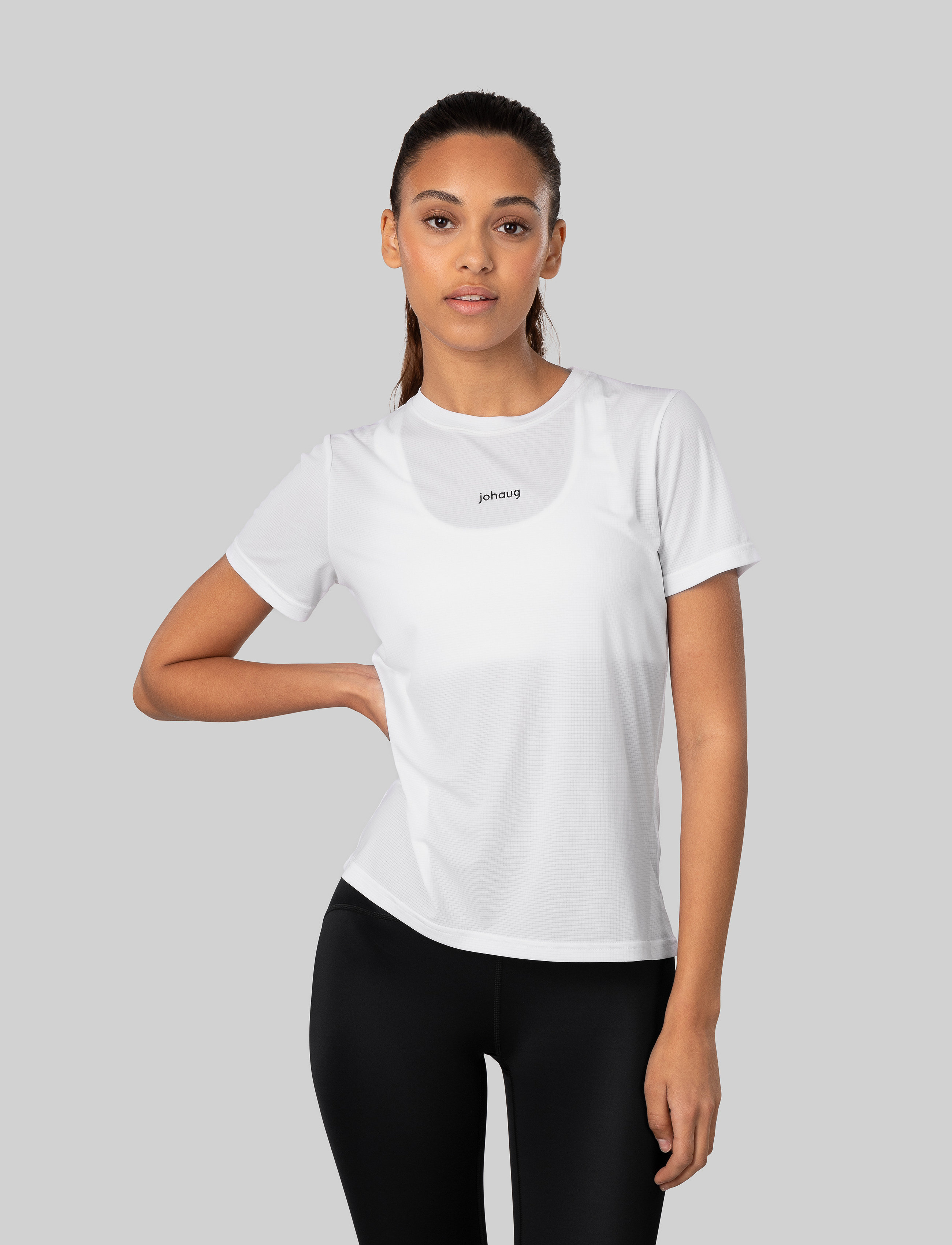 Johaug Discipline Tee - T-shirts - WHITE / white