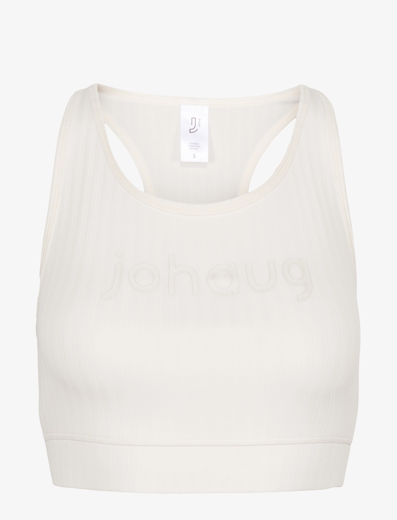 JOHAUG Rib Tech Oberteil Weiß - XS - Damen