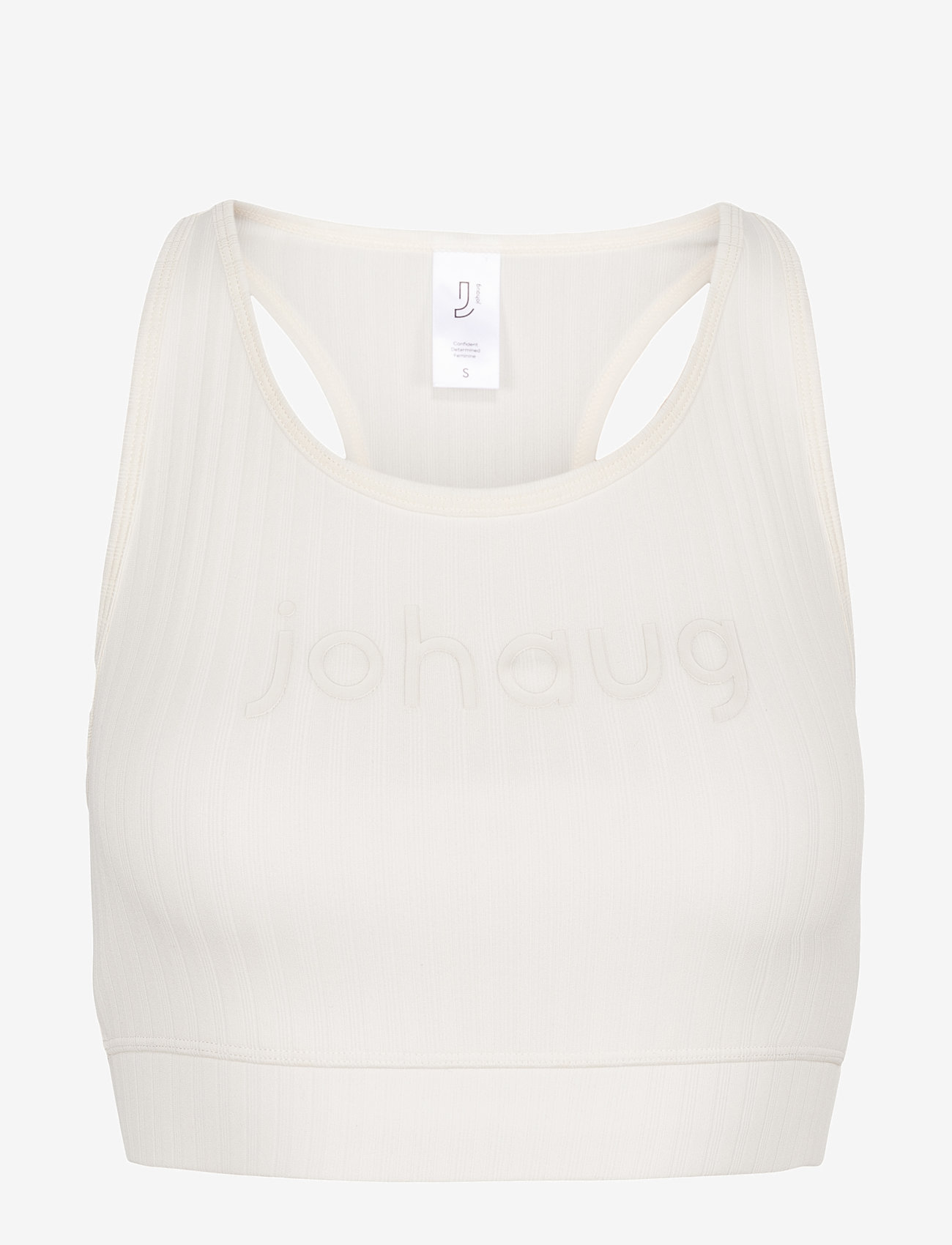 Johaug - Rib Tech Top - crop-tops - tofu - 0
