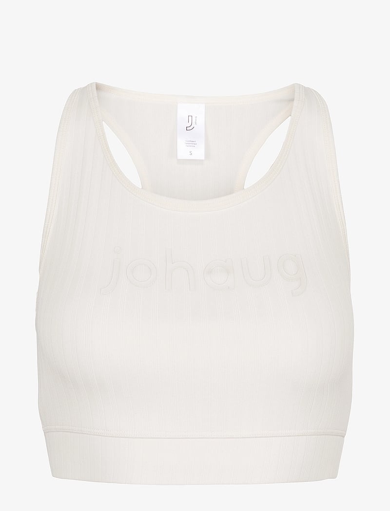 Johaug - Rib Tech Top - crop-tops - tofu - 0