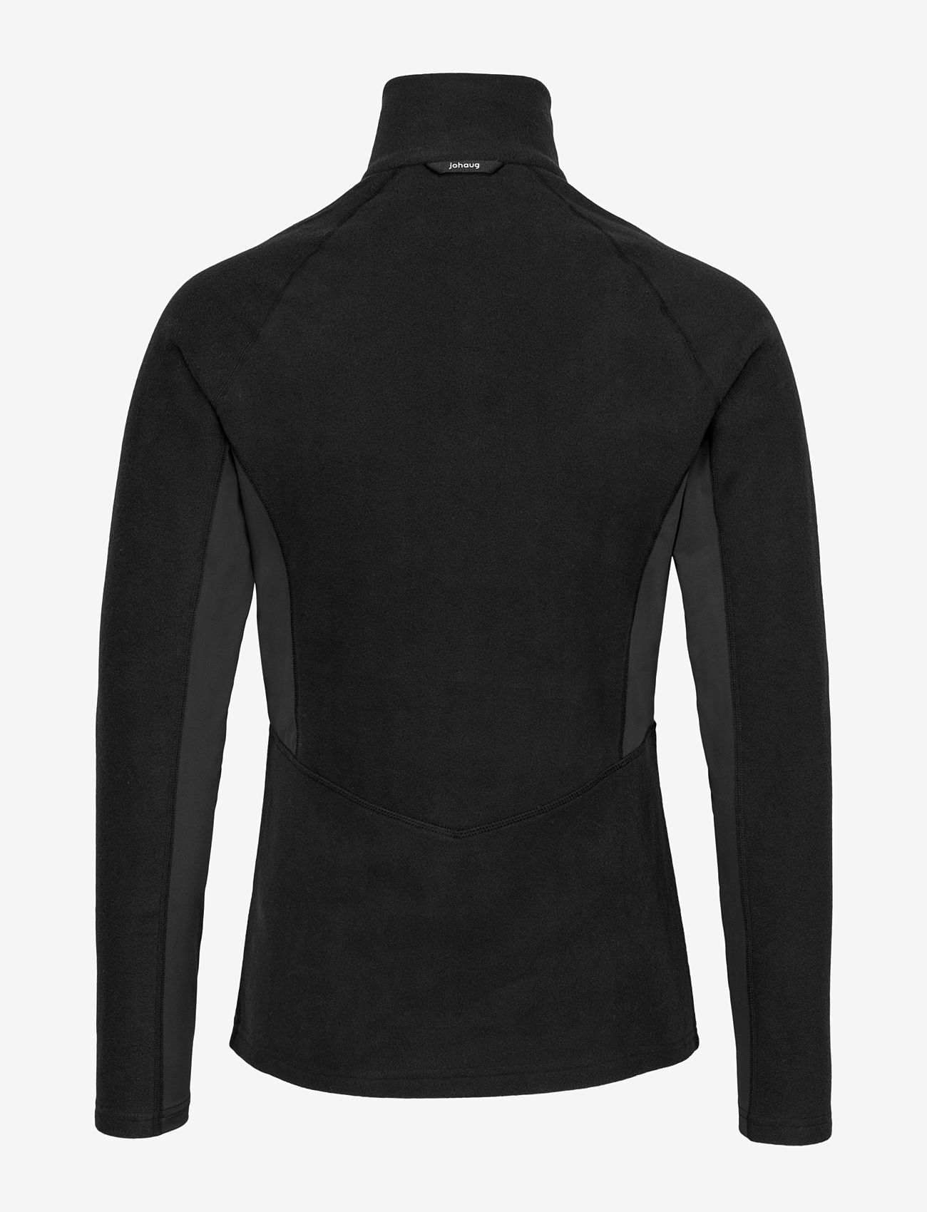 Johaug - Fusion Fleece Half Zip - langærmede t-shirts - cblck - 1