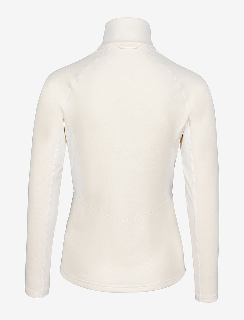 Johaug - Fusion Fleece Half Zip - pikkade varrukatega alussärgid - tofu - 1