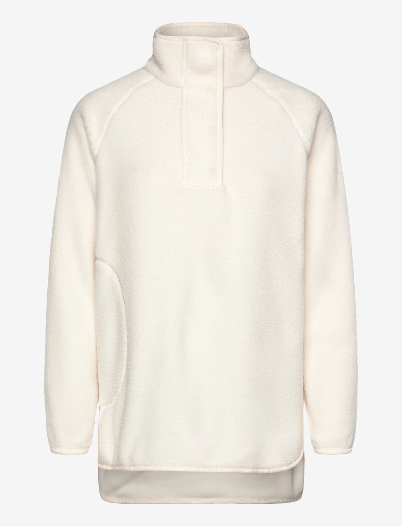 Johaug - Fusion Pile Oversized Henley - vahekihina kantavad jakid - tofu - 0