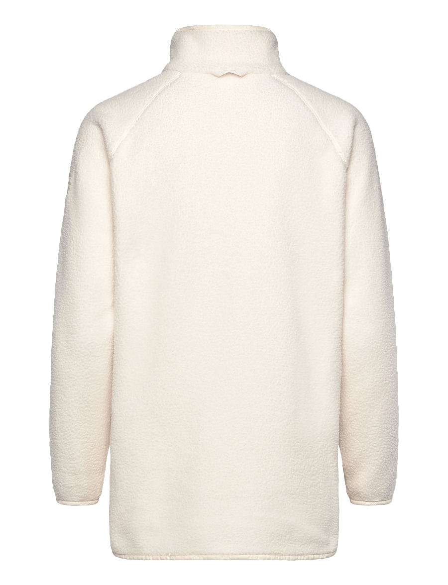 Johaug - Fusion Pile Oversized Henley - oberteile - tofu - 2