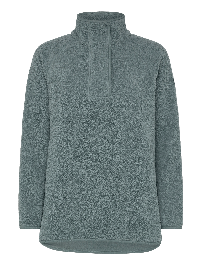 Johaug - Fusion Pile Oversized Henley - Överdelar - troop - 1