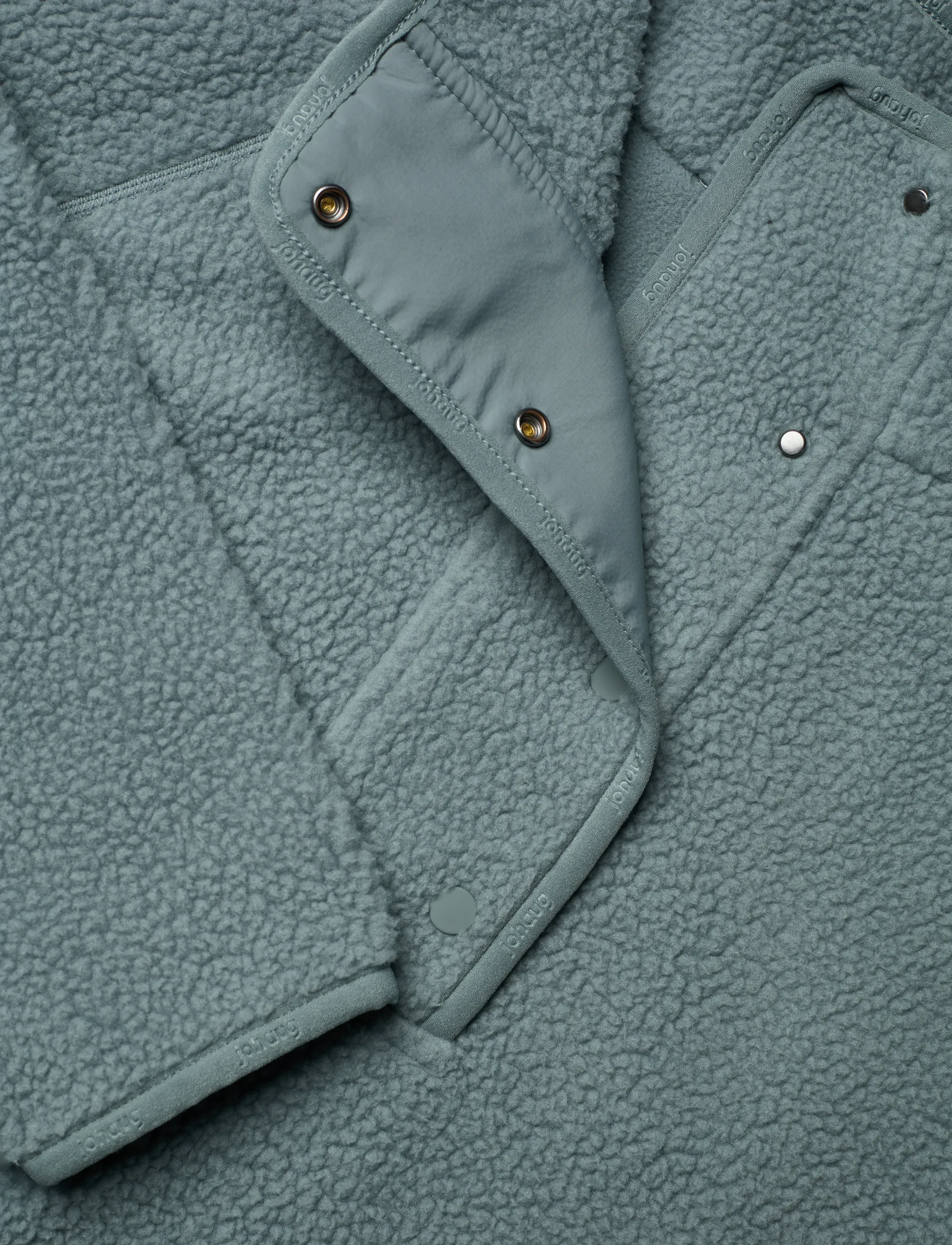 Johaug - Fusion Pile Oversized Henley - vidurinio sluoksnio striukės - troop - 4