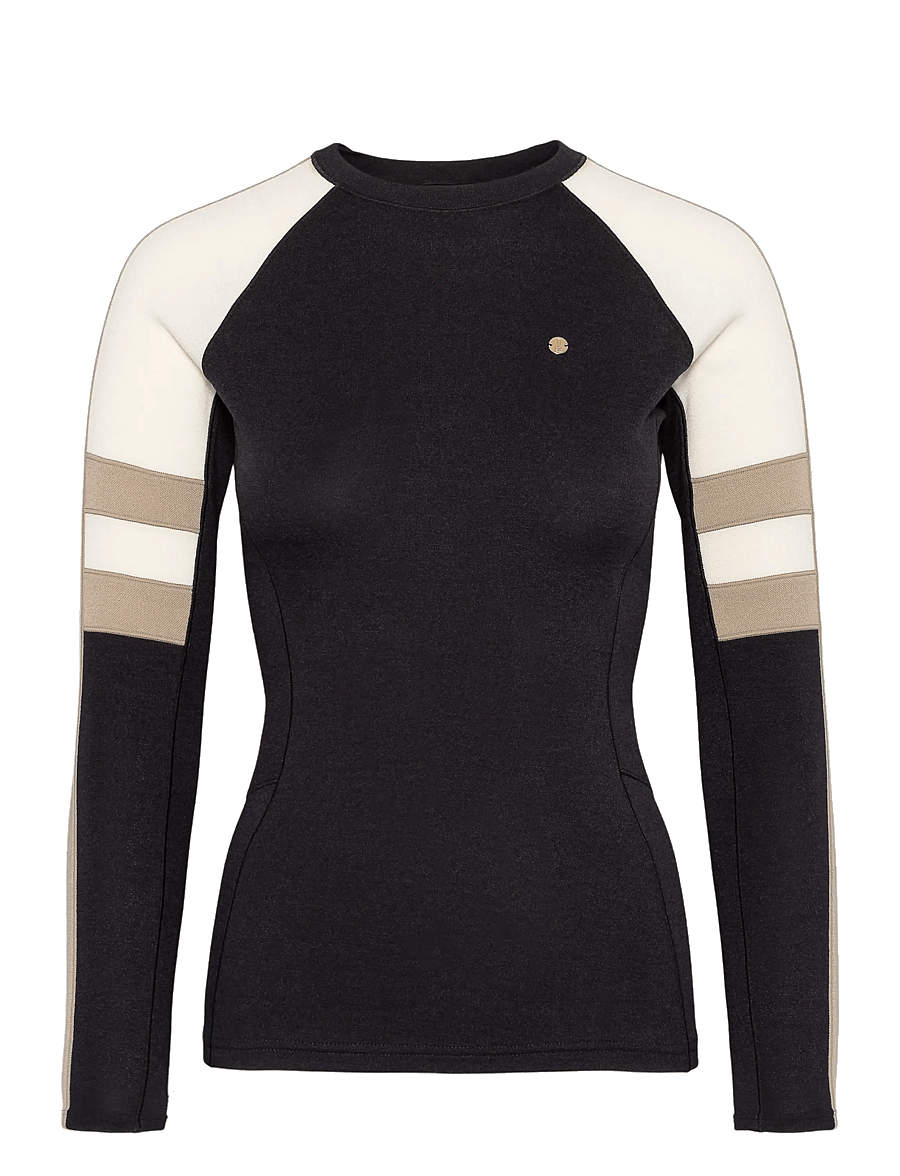 Johaug - Devotion Wool Long Sleeve - base layer tops - cblck - 0