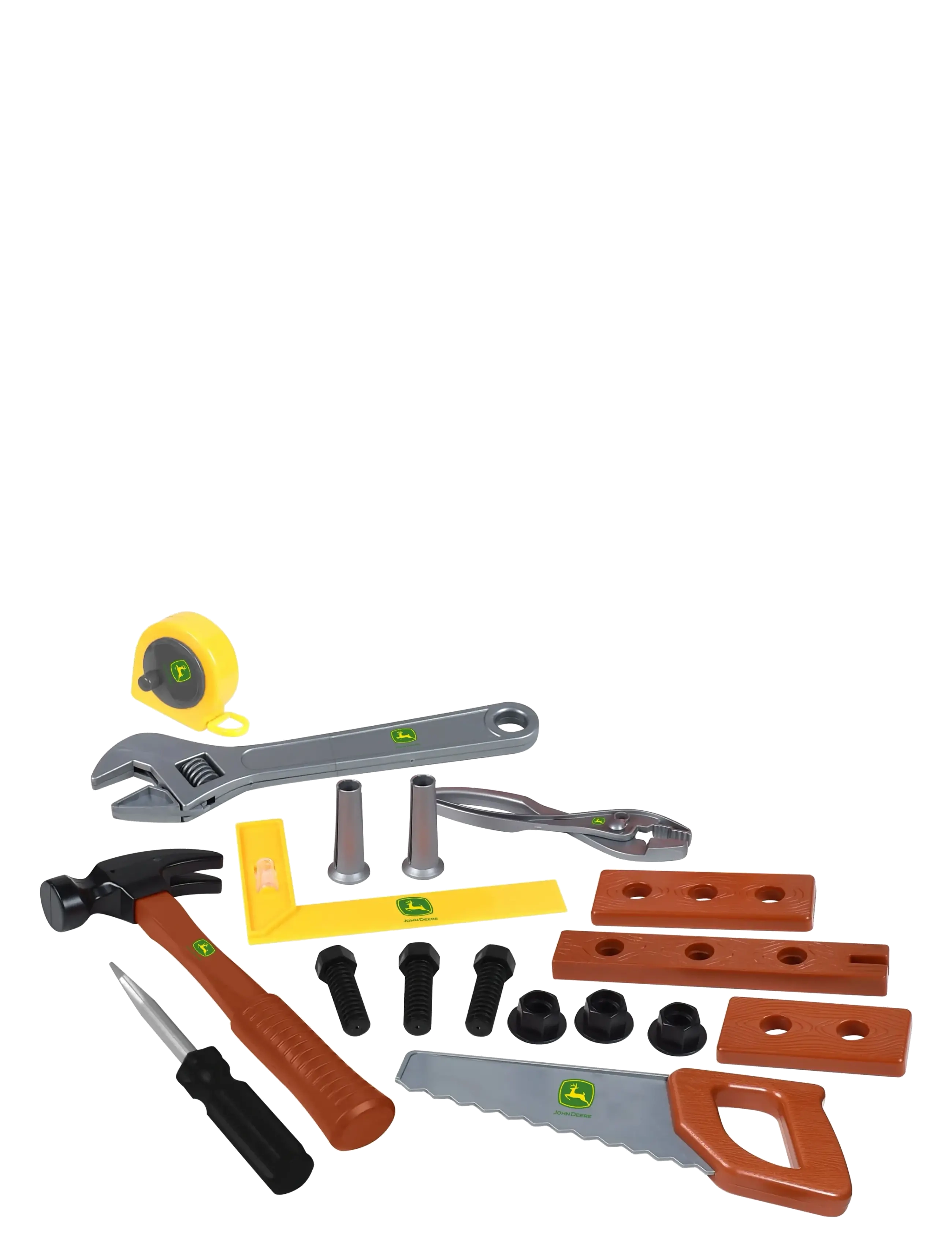 John Deere - John Deere Deluxe Toolbox - legetøjsværktøj - multi - 1