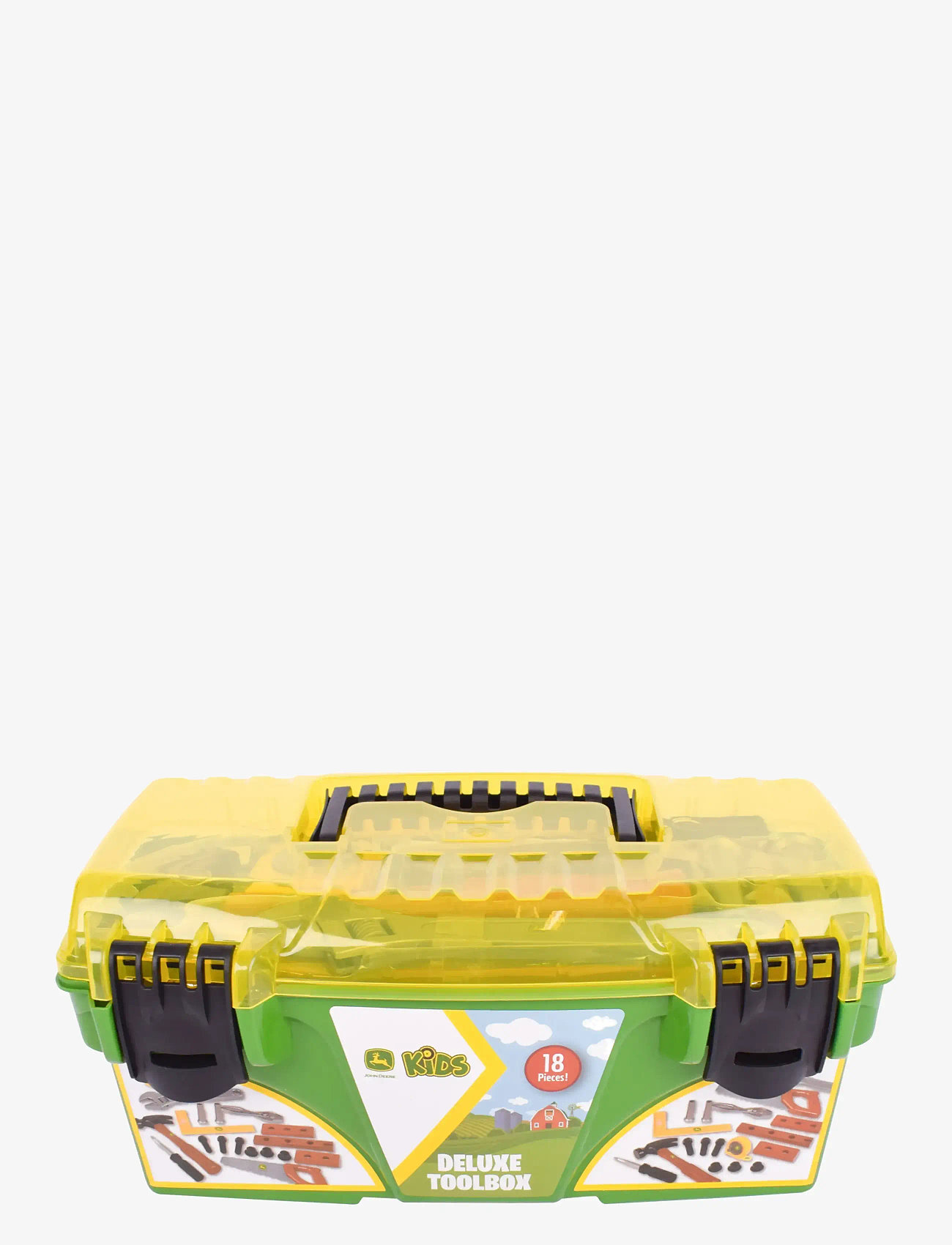 John Deere - John Deere Deluxe Toolbox - legetøjsværktøj - multi - 2