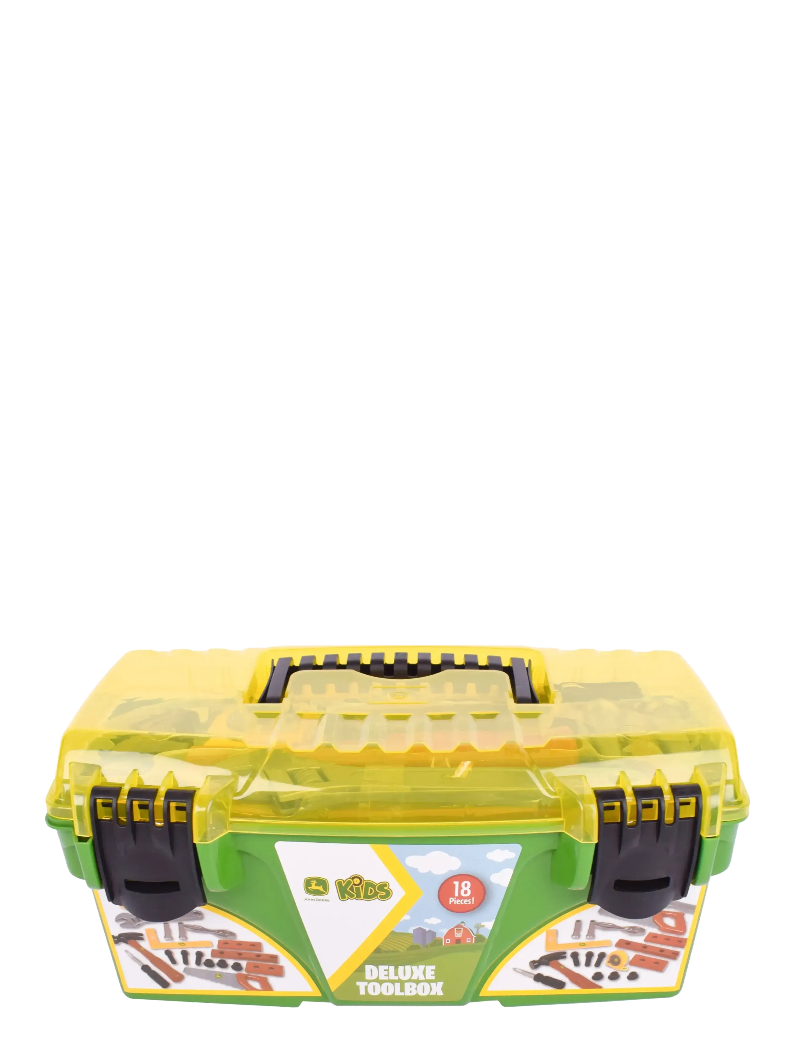 John Deere - John Deere Deluxe Toolbox - legetøjsværktøj - multi - 2