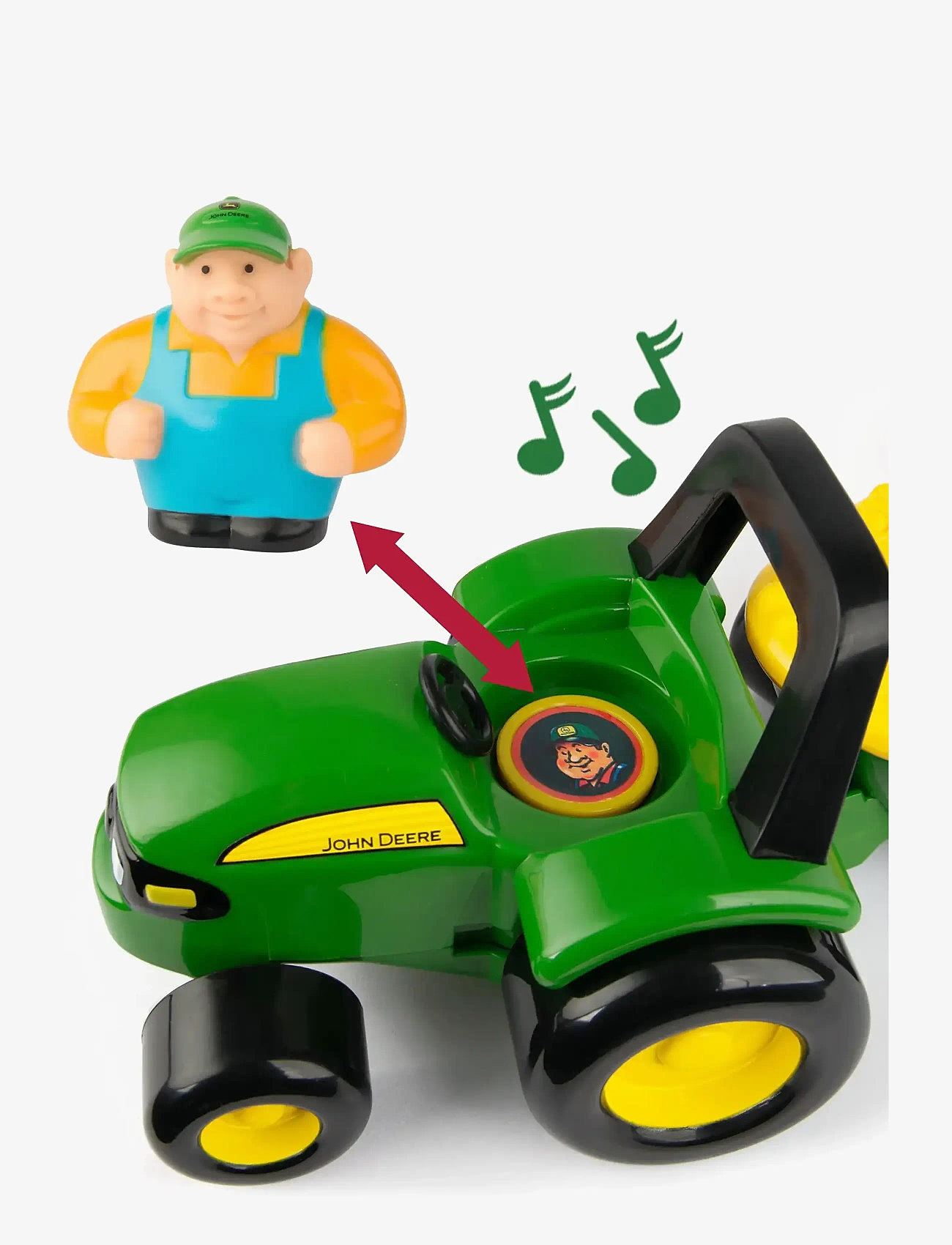 John Deere - John Deere Animal Sounds Hayride - traktorer - multi - 1