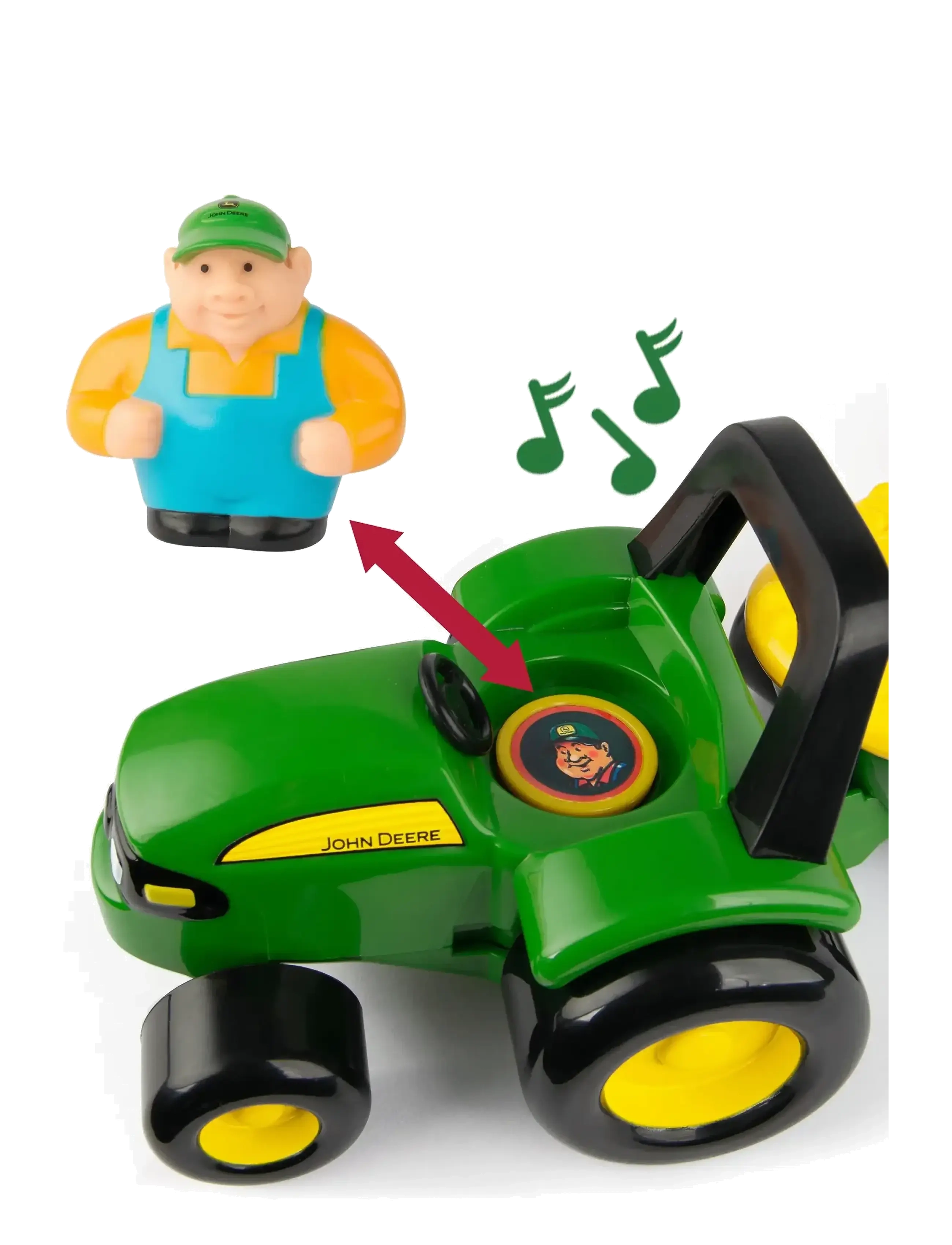 John Deere - John Deere Animal Sounds Hayride - traktorer - multi - 1