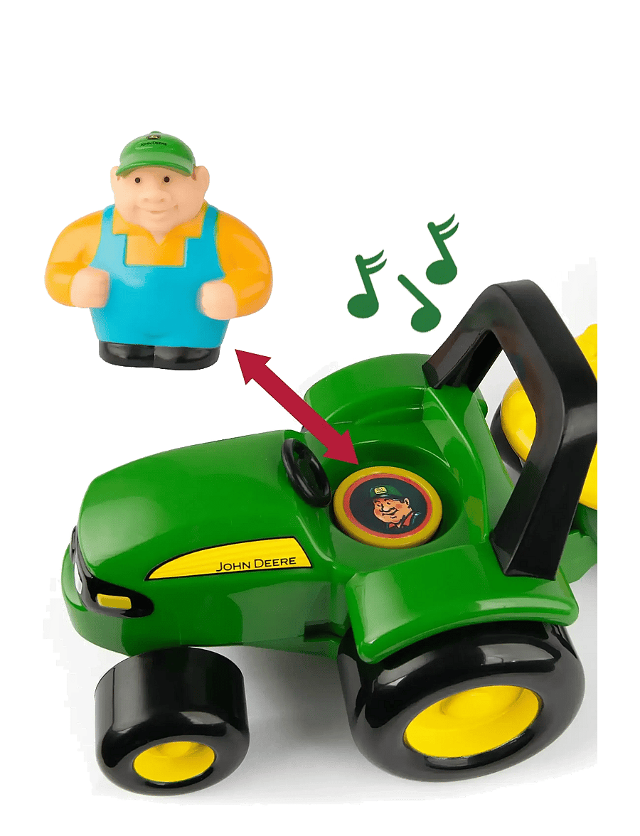 John Deere - John Deere Animal Sounds Hayride - traktorer - multi - 1