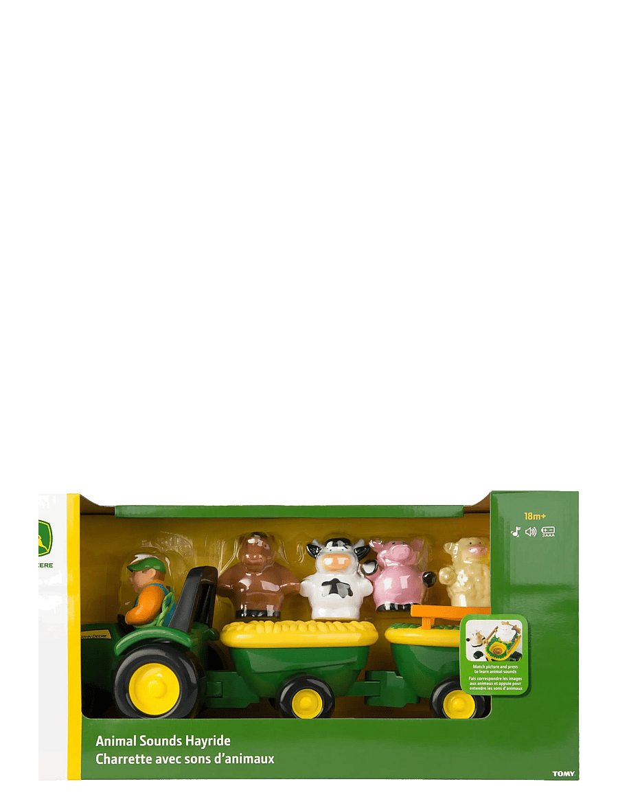 John Deere - John Deere Animal Sounds Hayride - traktorer - multi - 2