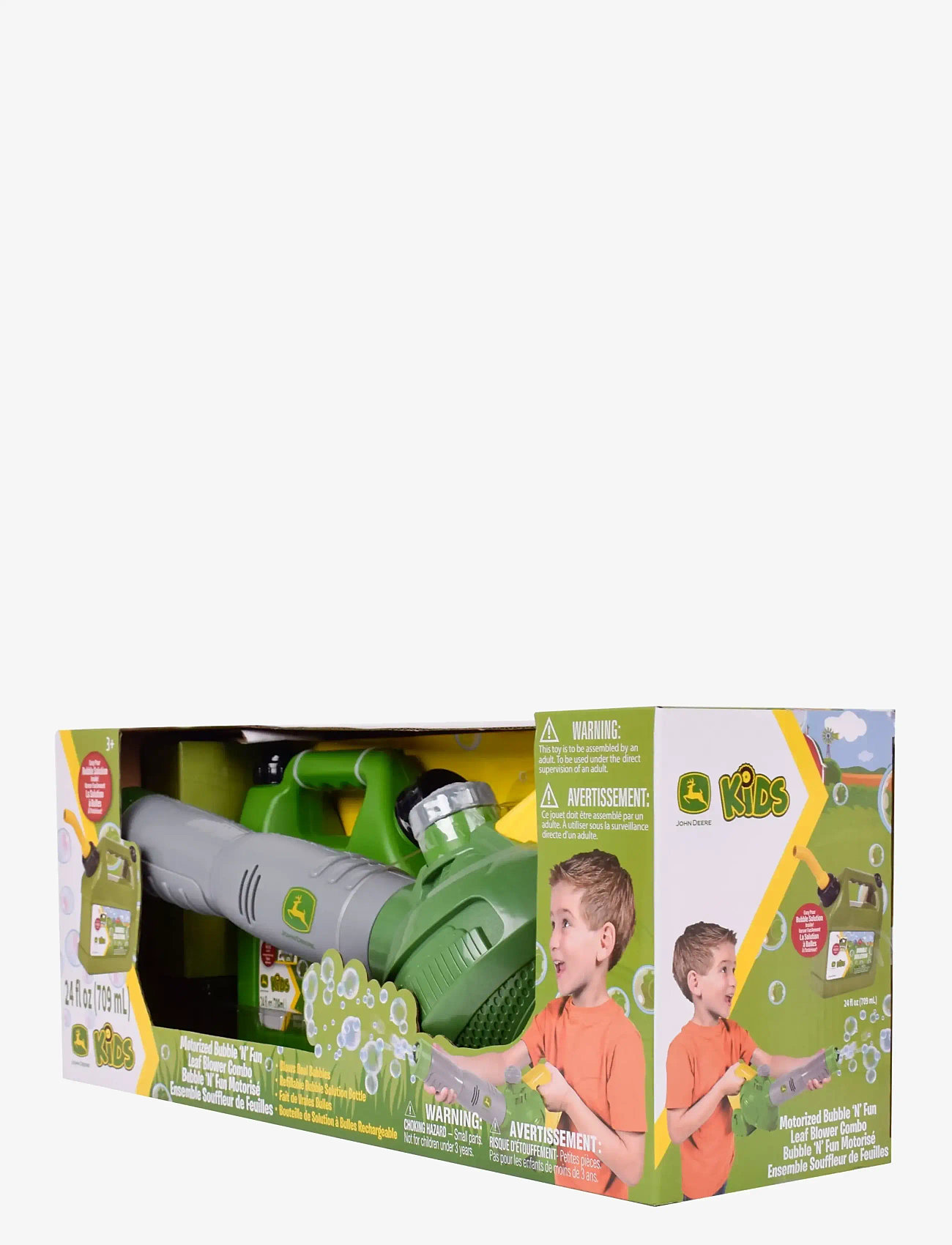 John Deere - John Deere Bubble Leaf Blower & Refill Can - sæbebobler - multi - 1