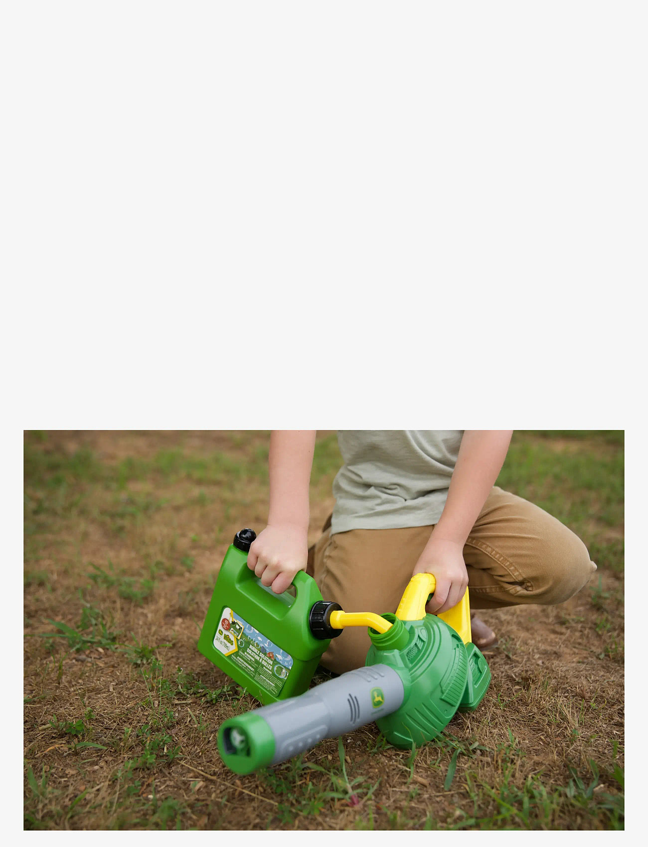 John Deere - John Deere Bubble Leaf Blower & Refill Can - sæbebobler - multi - 2