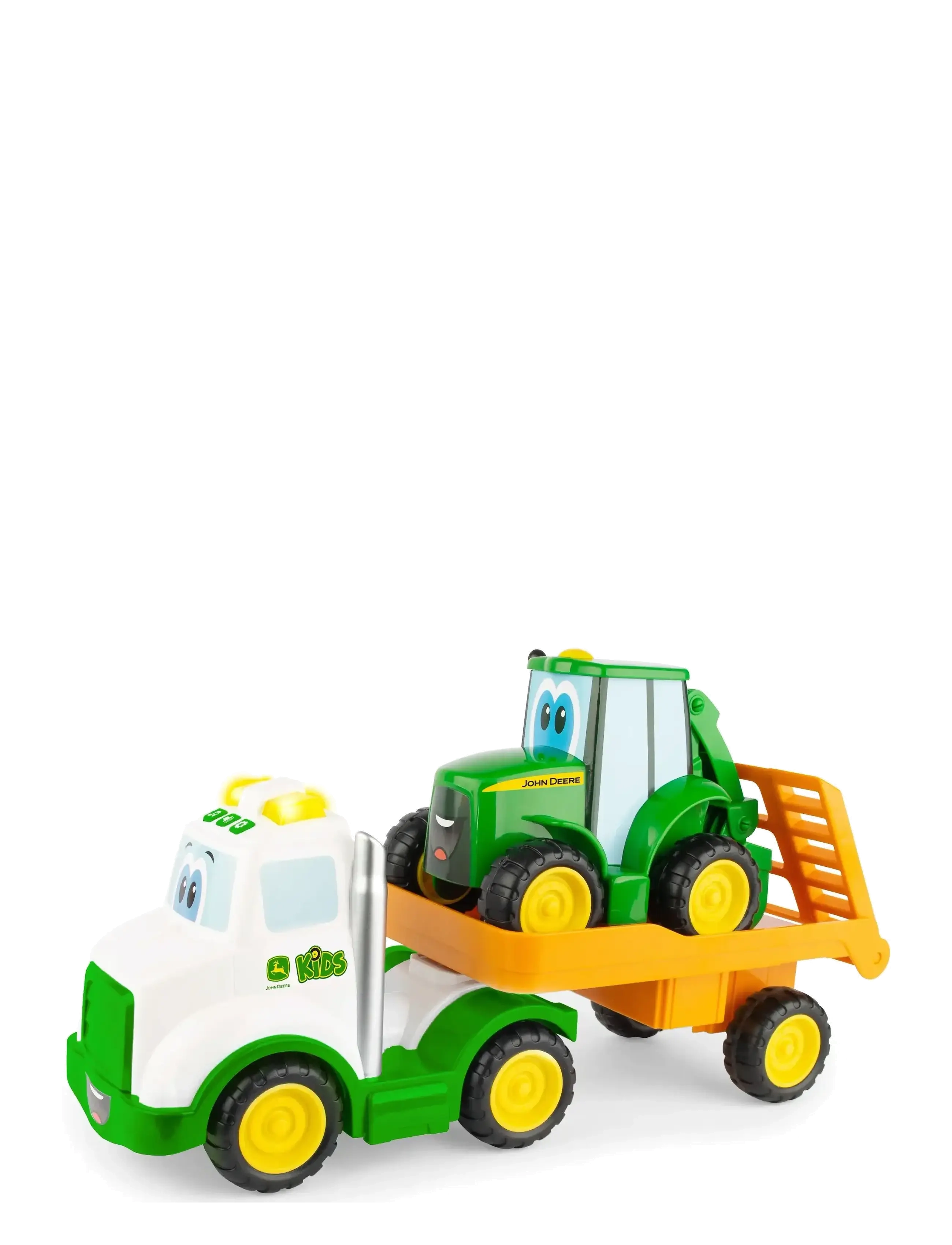 John Deere John Deere Farmin' Friends Hauling Set, One Size, Multi/patterned, Legetøjskøretøjer > Traktorer, Børn