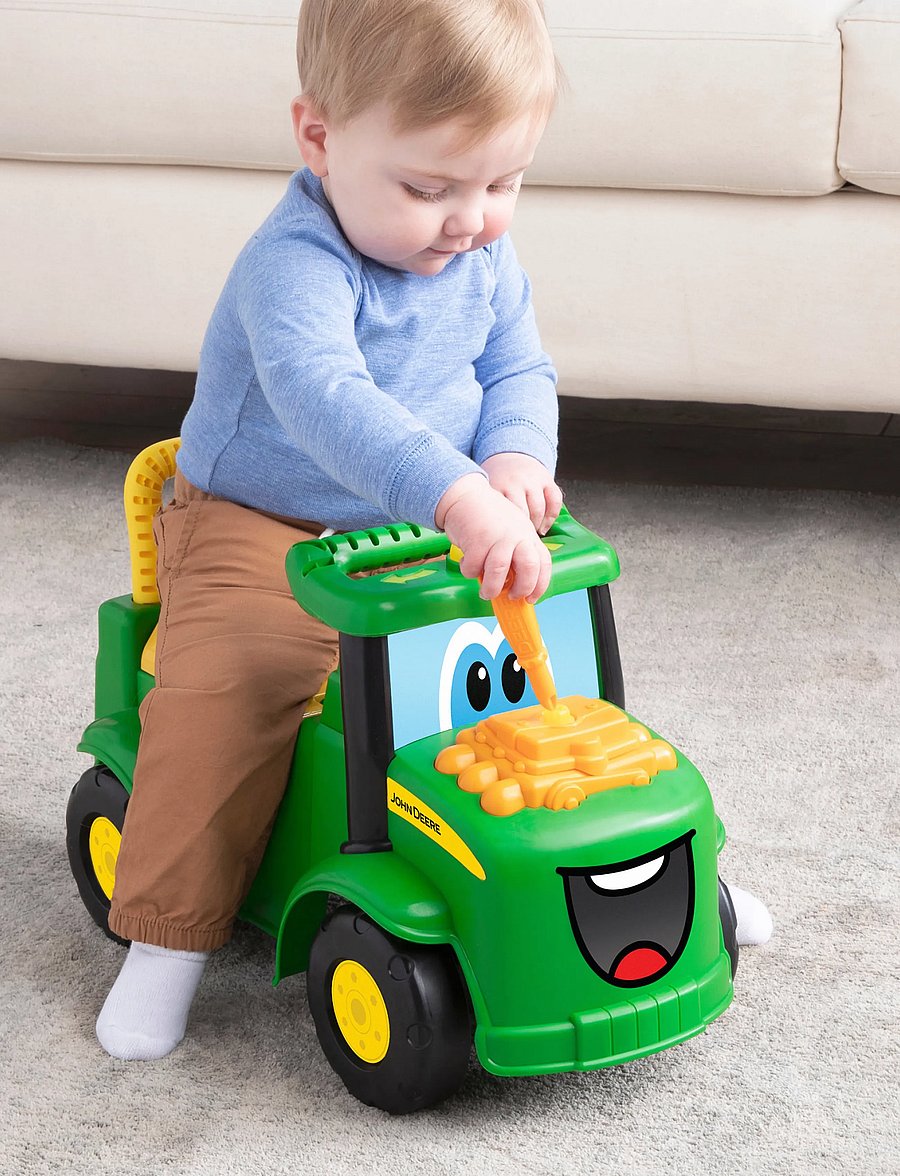 John Deere - John Deere Ride On Johnny Tractor - gåbiler - multi - 0